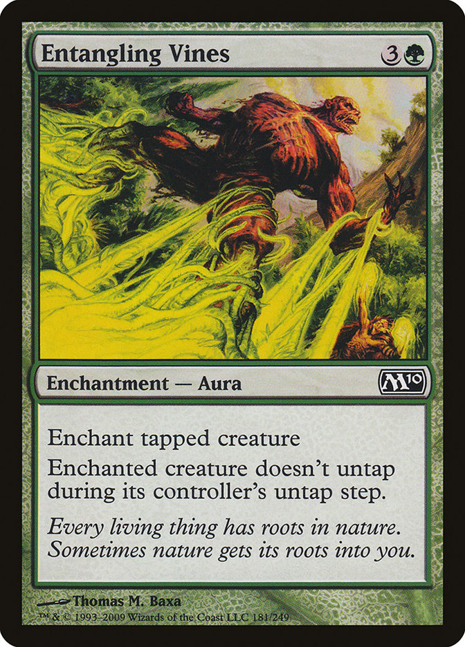 Entangling Vines - (Foil): Magic 2010