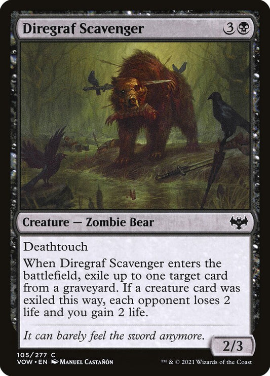 Diregraf Scavenger - (Foil): Innistrad: Crimson Vow