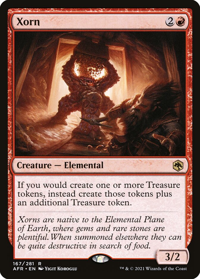 Xorn - (Foil): Adventures in the Forgotten Realms