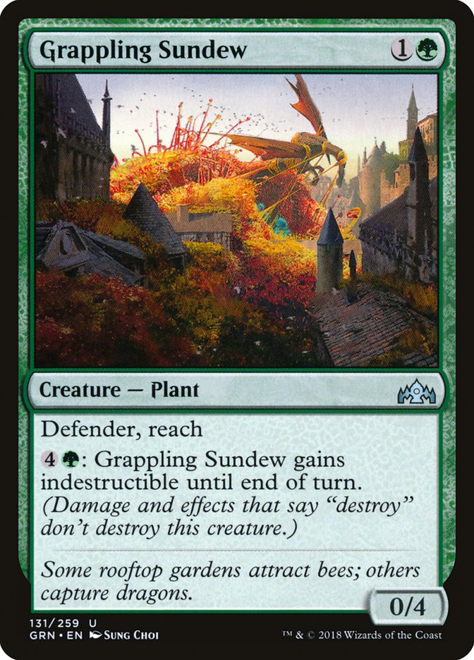 Grappling Sundew: Guilds of Ravnica