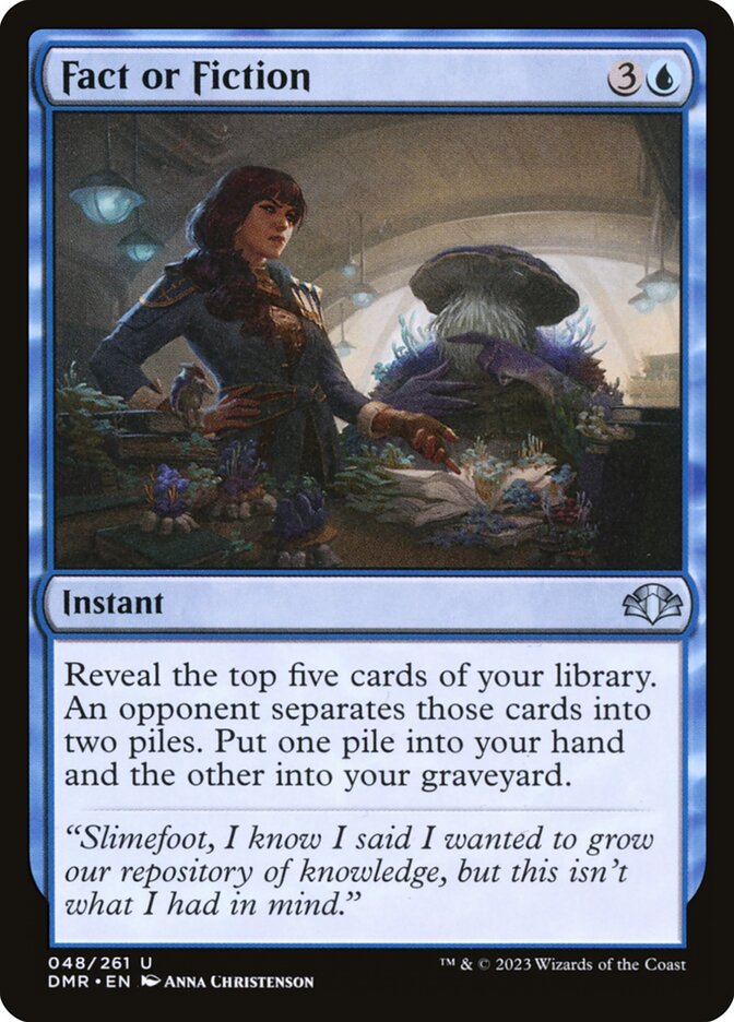 Fact or Fiction - (Foil): Dominaria Remastered