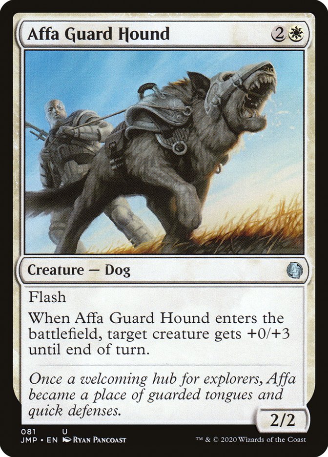 Affa Guard Hound: Jumpstart