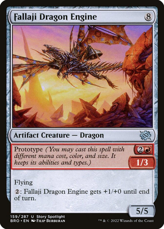 Fallaji Dragon Engine - (Foil): The Brothers' War