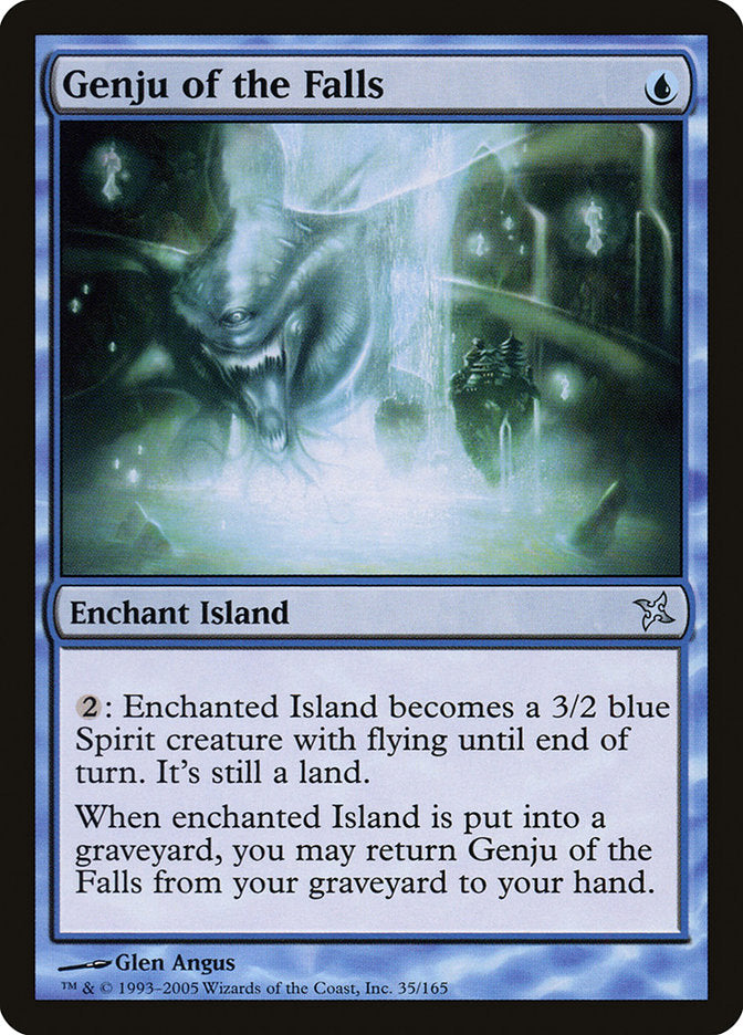 Genju of the Falls - (Foil): Betrayers of Kamigawa