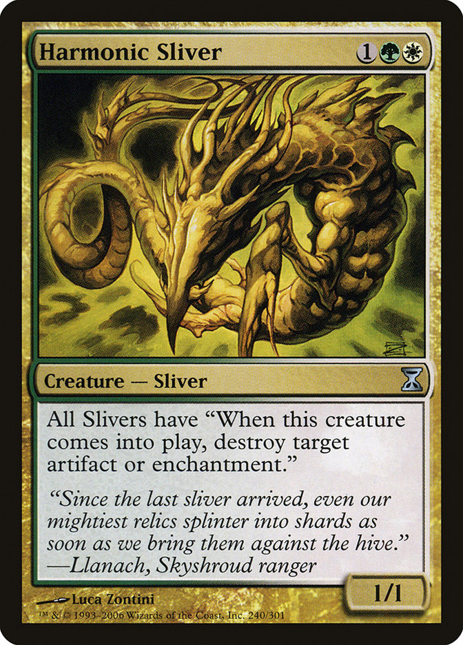Harmonic Sliver - (Foil): Time Spiral