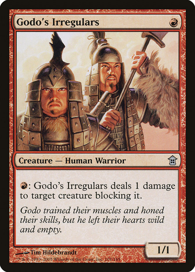 Godo's Irregulars - (Foil): Saviors of Kamigawa