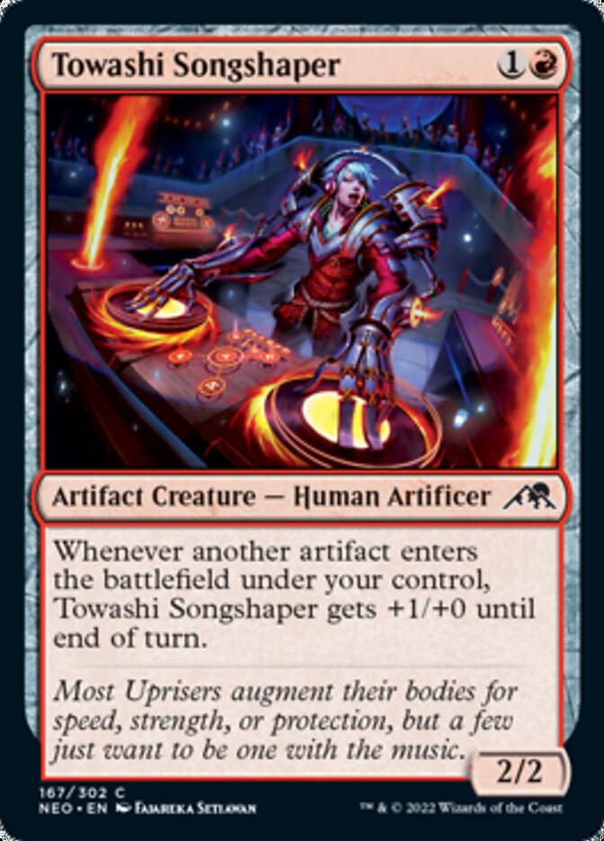 Towashi Songshaper - (Foil): Kamigawa: Neon Dynasty
