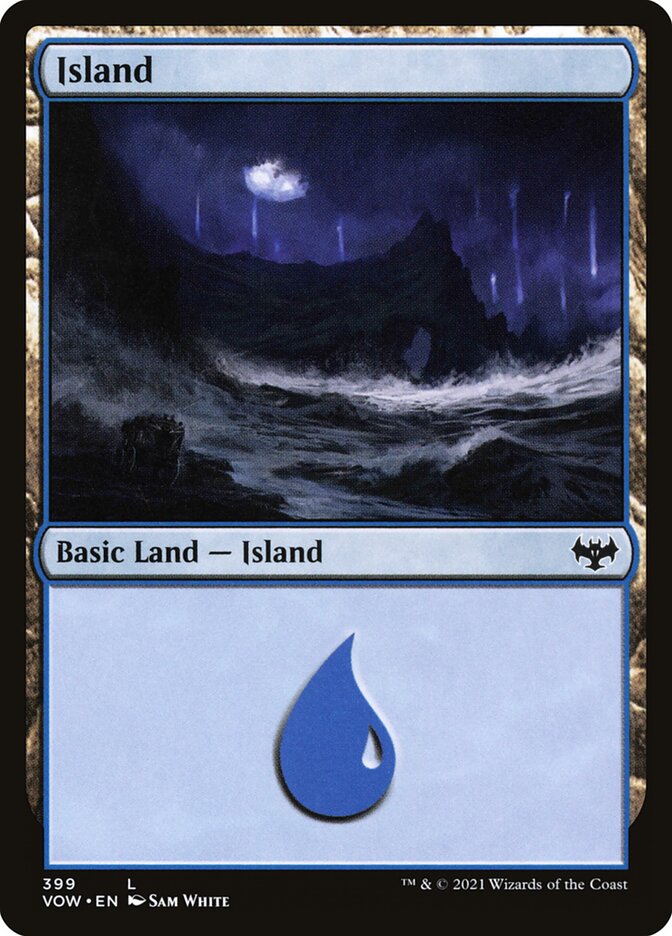 Island (#399): Innistrad: Crimson Vow