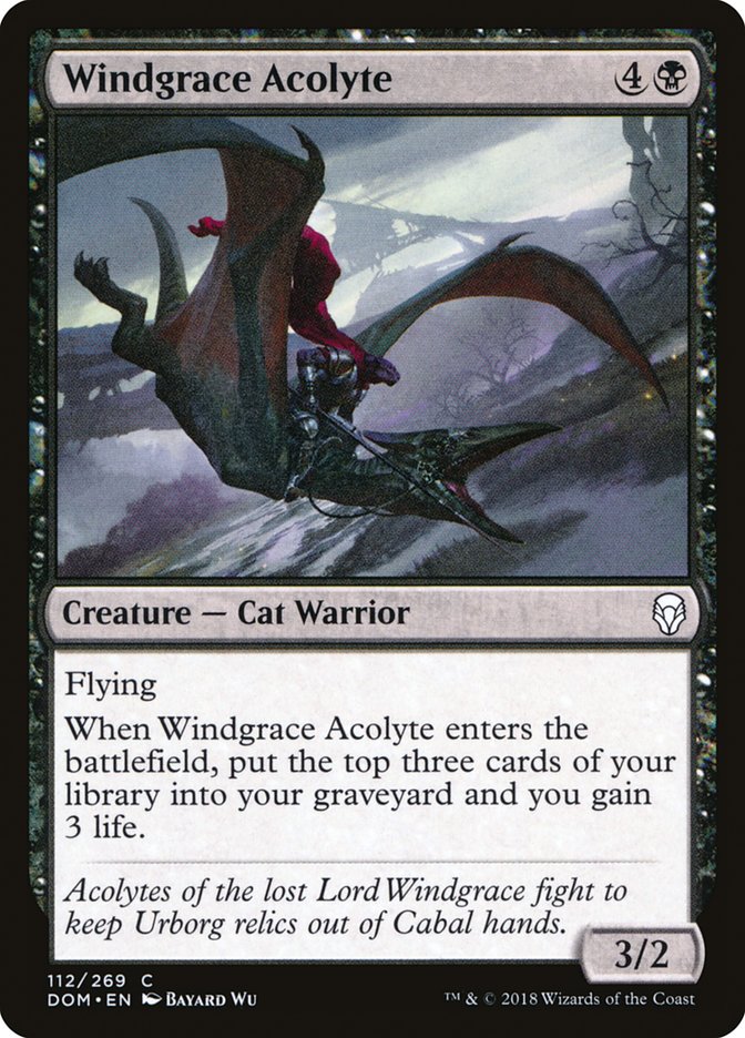 Windgrace Acolyte: Dominaria