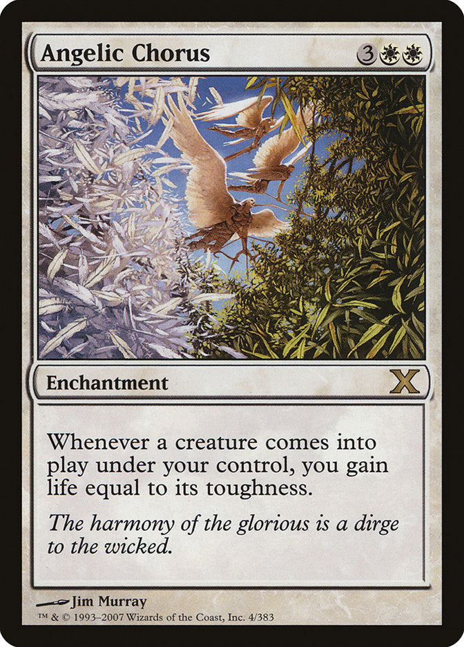 Angelic Chorus - (Foil): Tenth Edition