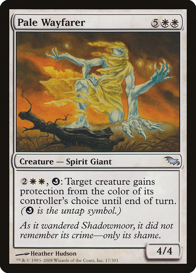 Pale Wayfarer - (Foil): Shadowmoor