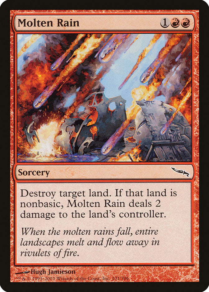 Molten Rain: Mirrodin