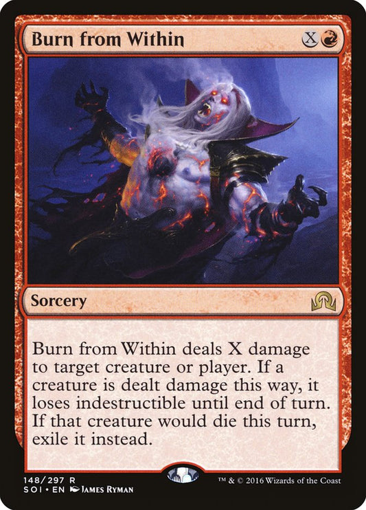 Burn from Within: Shadows over Innistrad
