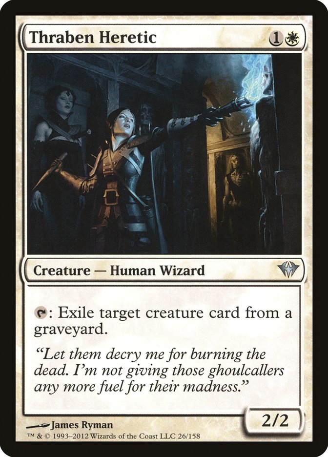 Thraben Heretic - (Foil): Dark Ascension