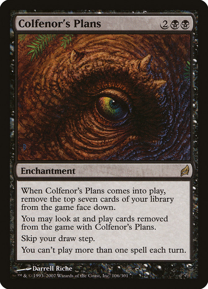 Colfenor's Plans - (Foil): Lorwyn