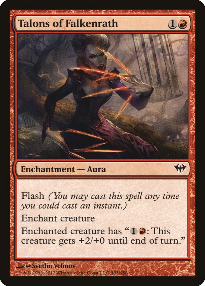 Talons of Falkenrath - (Foil): Dark Ascension