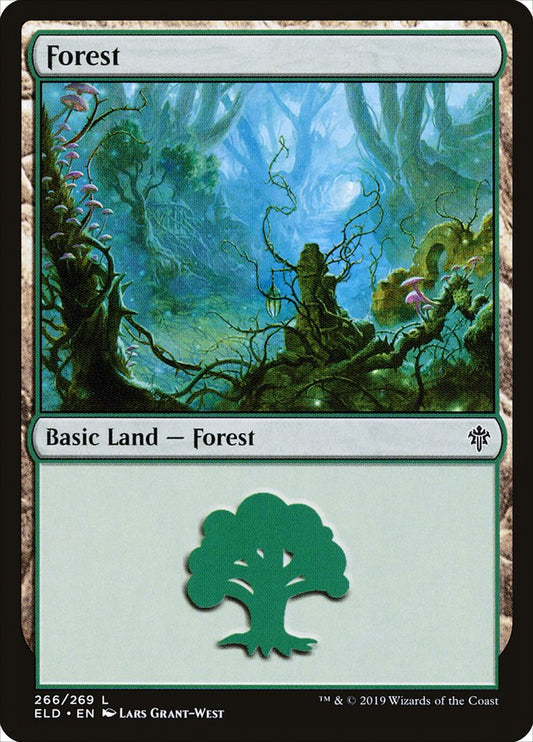 Forest (#266): Throne of Eldraine
