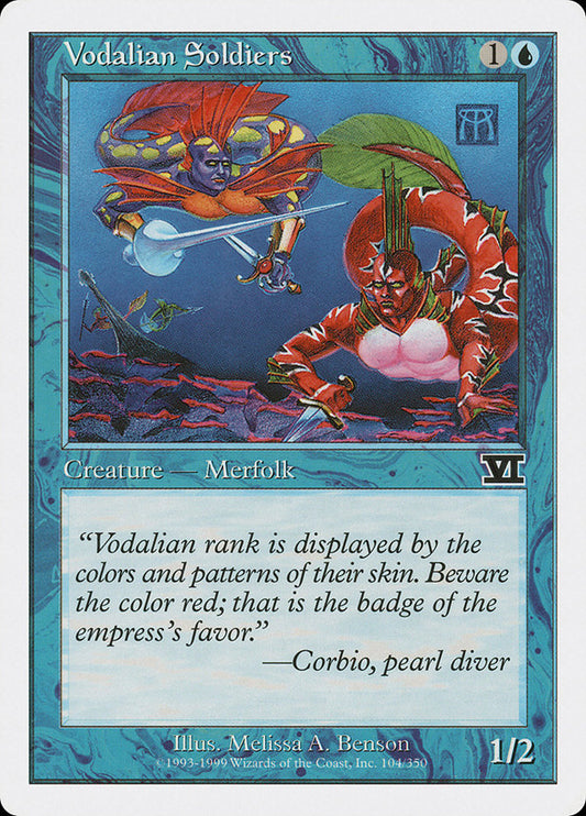 Vodalian Soldiers: Classic Sixth Edition