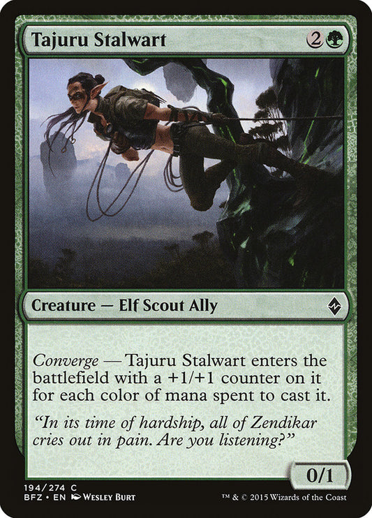 Tajuru Stalwart: Battle for Zendikar