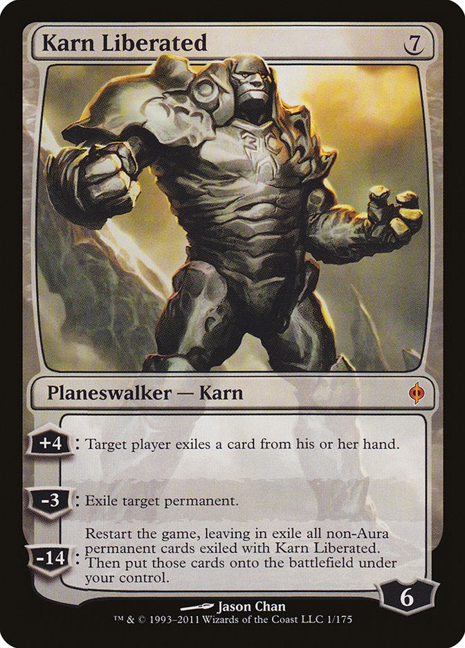 Karn Liberated - (Foil): New Phyrexia