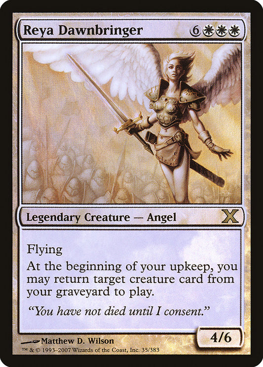 Reya Dawnbringer - (Foil): Tenth Edition