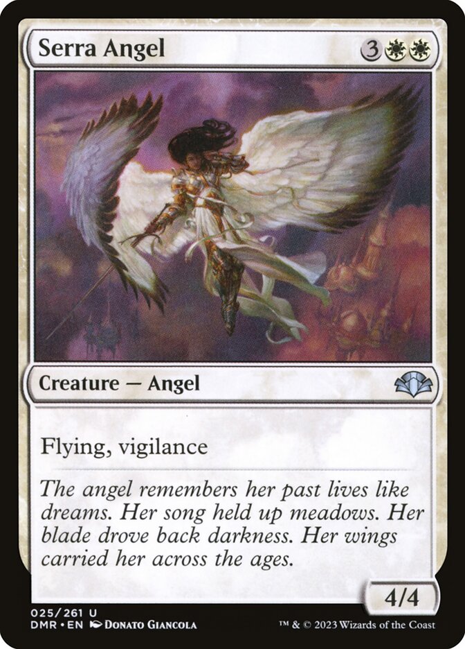 Serra Angel: Dominaria Remastered