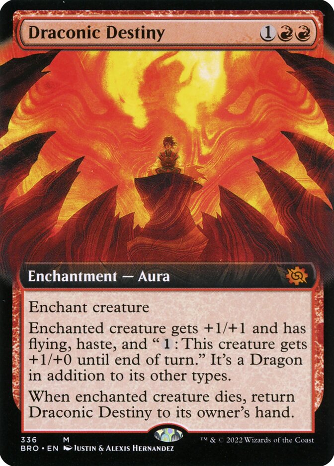 Draconic Destiny (Extended Art): The Brothers' War