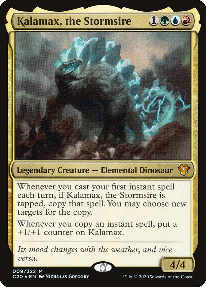 Kalamax, the Stormsire - (Foil): Commander 2020