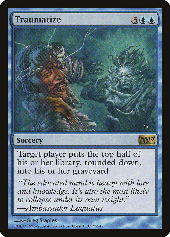Traumatize - (Foil): Magic 2010