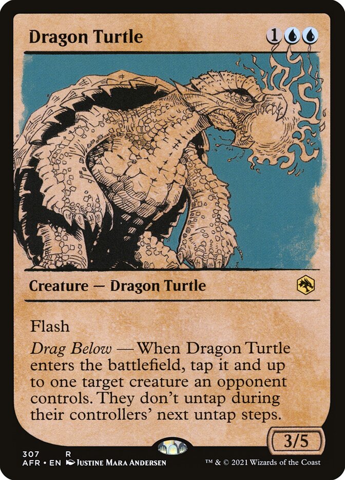 Dragon Turtle (Showcase): Adventures in the Forgotten Realms