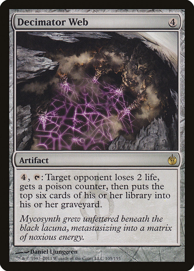 Decimator Web - (Foil): Mirrodin Besieged