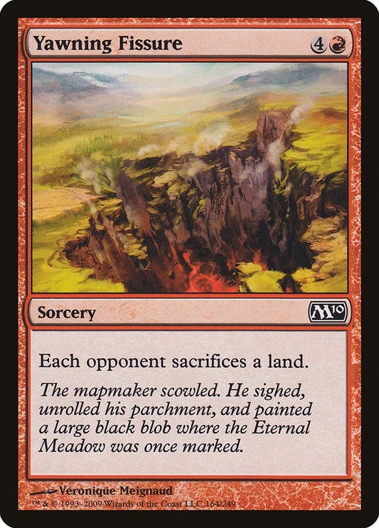 Yawning Fissure - (Foil): Magic 2010