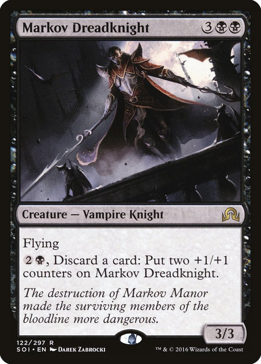 Markov Dreadknight - (Foil): Shadows over Innistrad