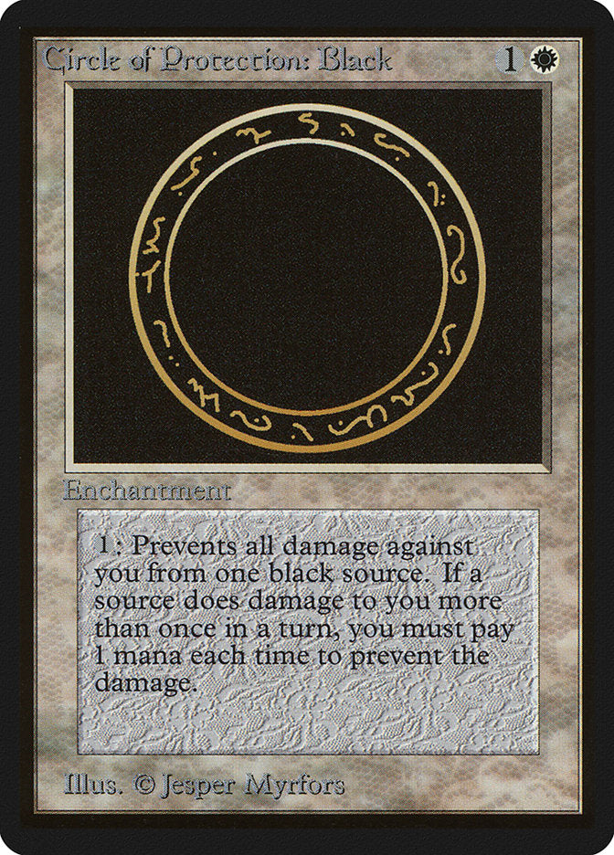 Circle of Protection: Black: Limited Edition Beta