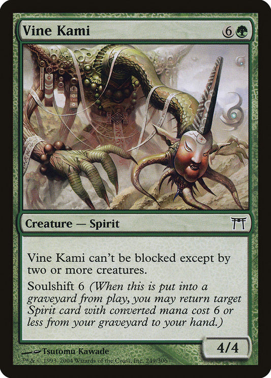 Vine Kami - (Foil): Champions of Kamigawa