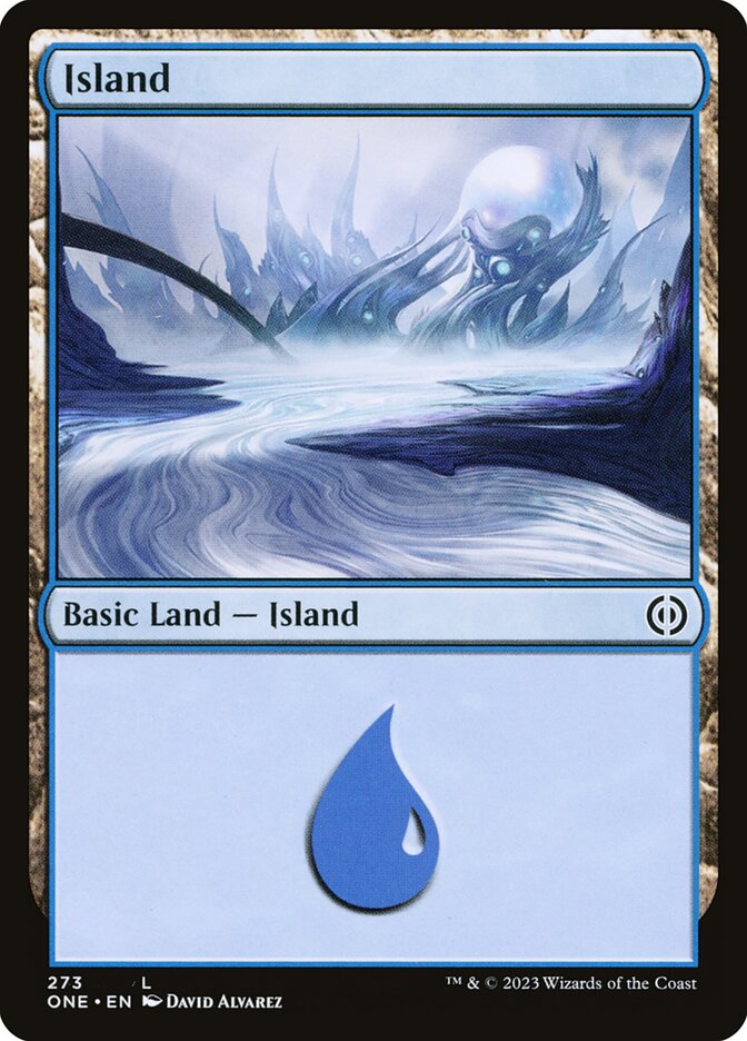 Island (#273) - (Foil): Phyrexia: All Will Be One