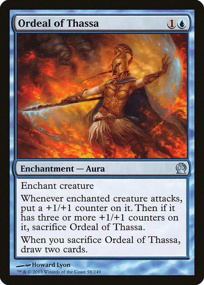 Ordeal of Thassa - (Foil): Theros