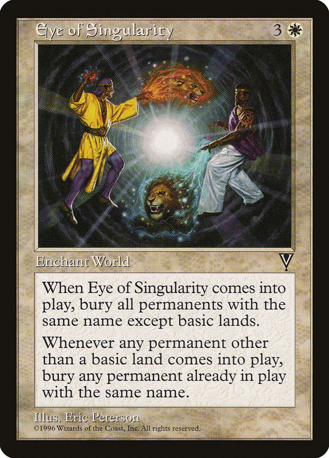 Eye of Singularity: Visions