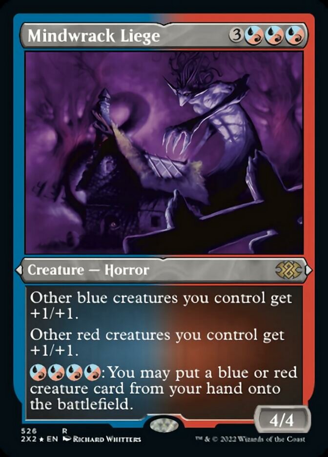 Mindwrack Liege (Foil Etched) - (Foil): Double Masters 2022