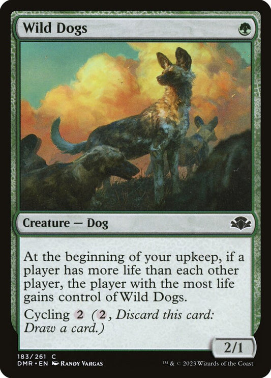 Wild Dogs - (Foil): Dominaria Remastered