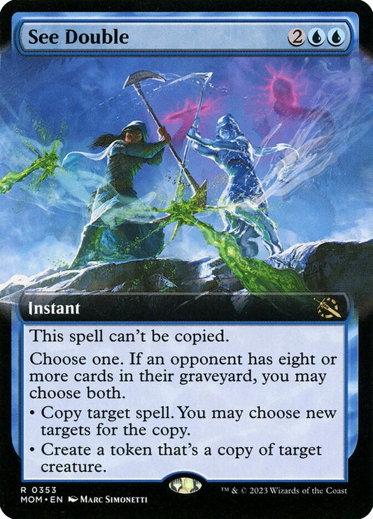 See Double (Extended Art) - (Foil): March of the Machine