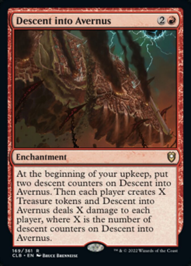 Descent into Avernus - (Foil): Commander Legends: Battle for Baldur's Gate