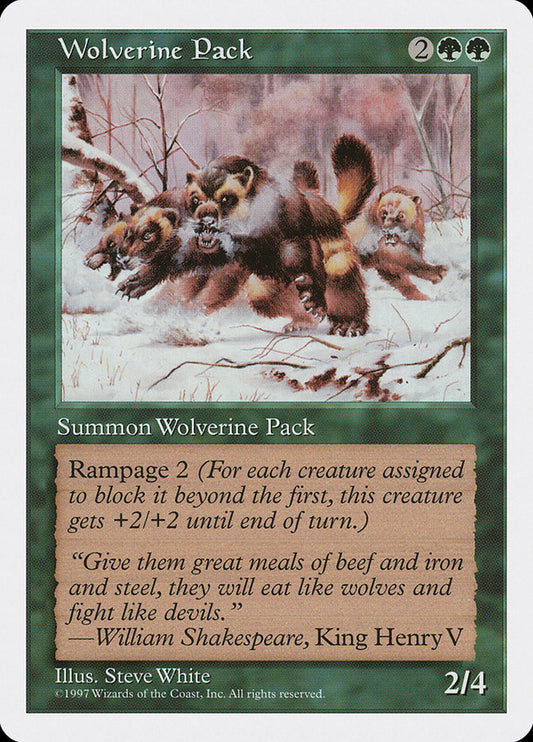 Wolverine Pack: Fifth Edition
