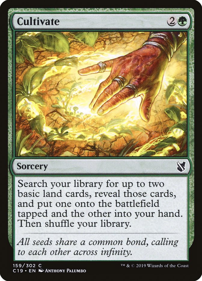 Cultivate: Commander 2019