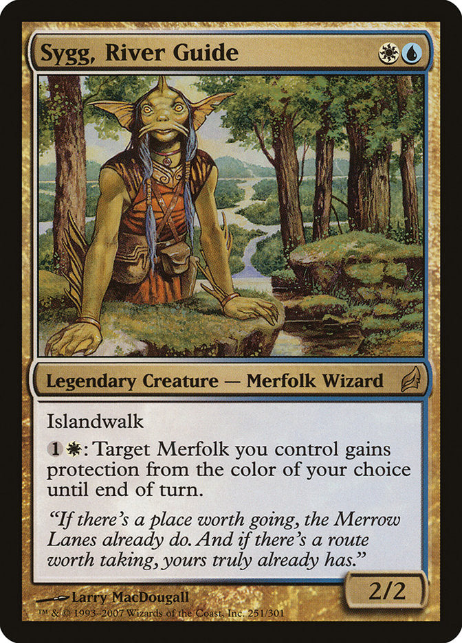 Sygg, River Guide - (Foil): Lorwyn