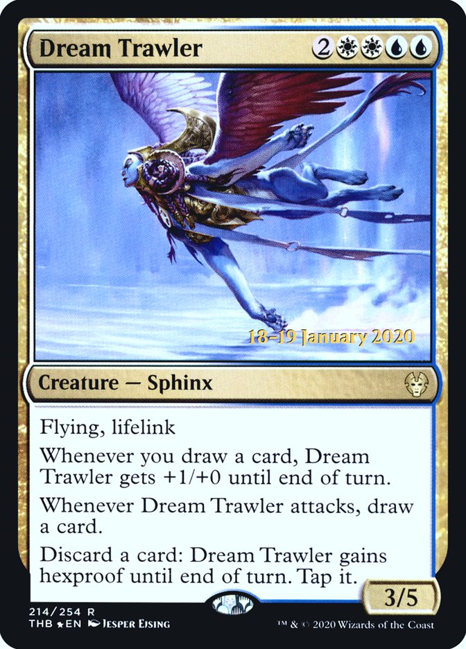 Dream Trawler (Prerelease) (Theros Beyond Death) - (Foil): Theros Beyond Death Promos