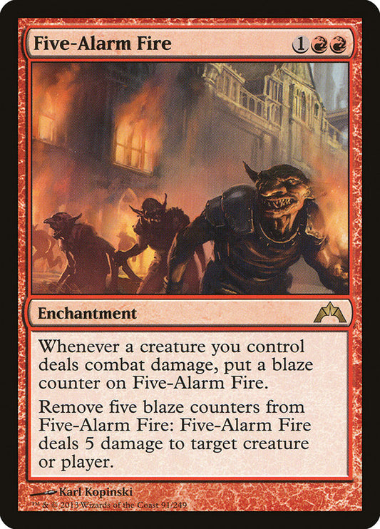 Five-Alarm Fire - (Foil): Gatecrash