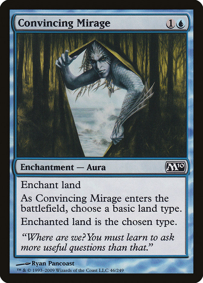 Convincing Mirage - (Foil): Magic 2010