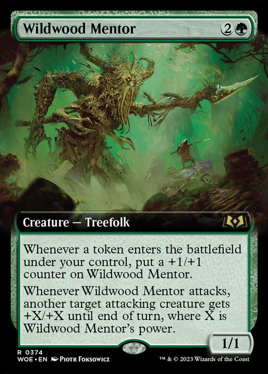 Wildwood Mentor - (Foil): Wilds of Eldraine