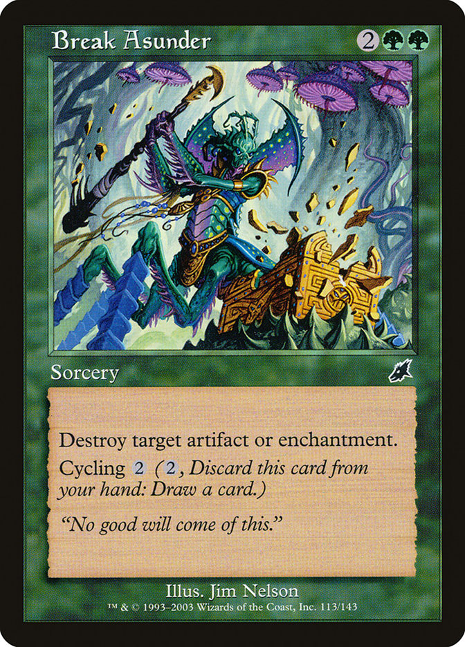Break Asunder - (Foil): Scourge